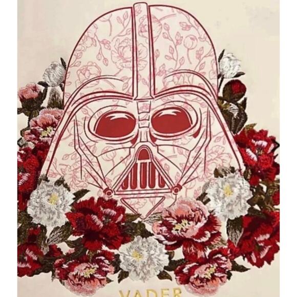 Loungefly Star Wars Darth Vader Mini Backpack Roses Floral NWT Ivory Red